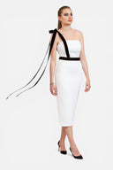 Robe blanche élégante