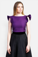 haut finition en velours