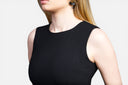 Robe encolure fermé