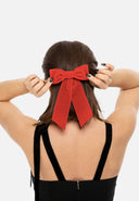 Barrette Noeud En Velours GM