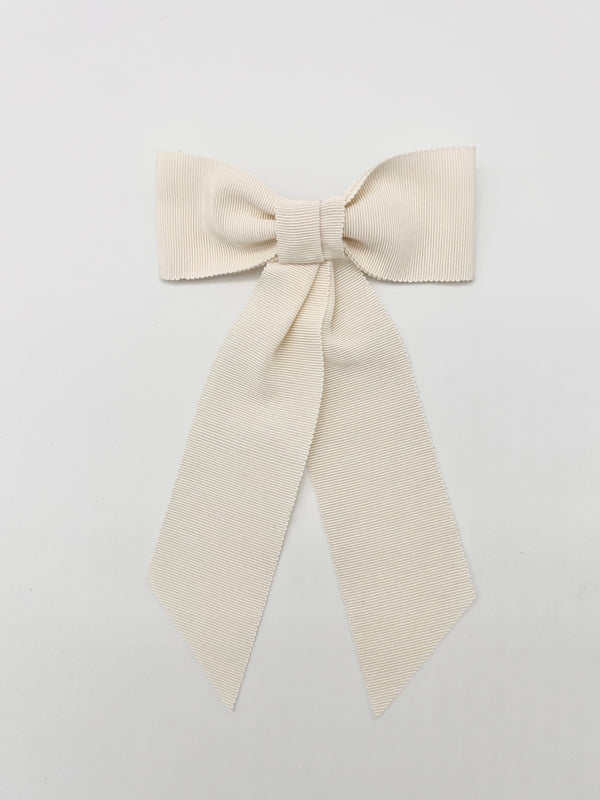 Barrette Noeud Gros Grain