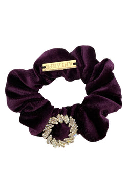 chouchou_pour_cheveux_en_velours_violet