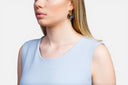 Robe encolure fermé