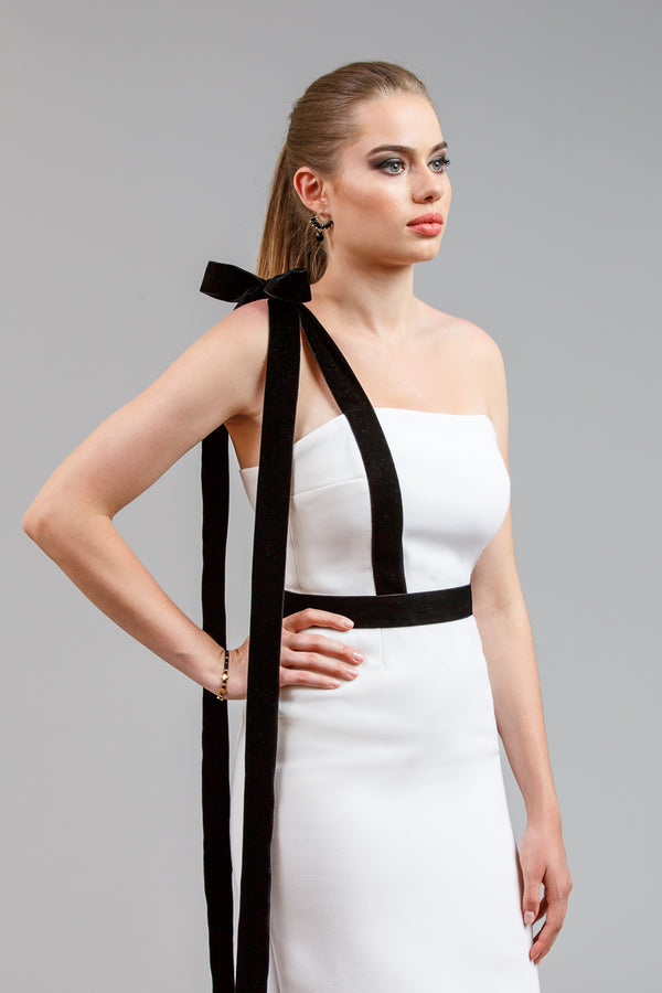 Robe longue  blanche 