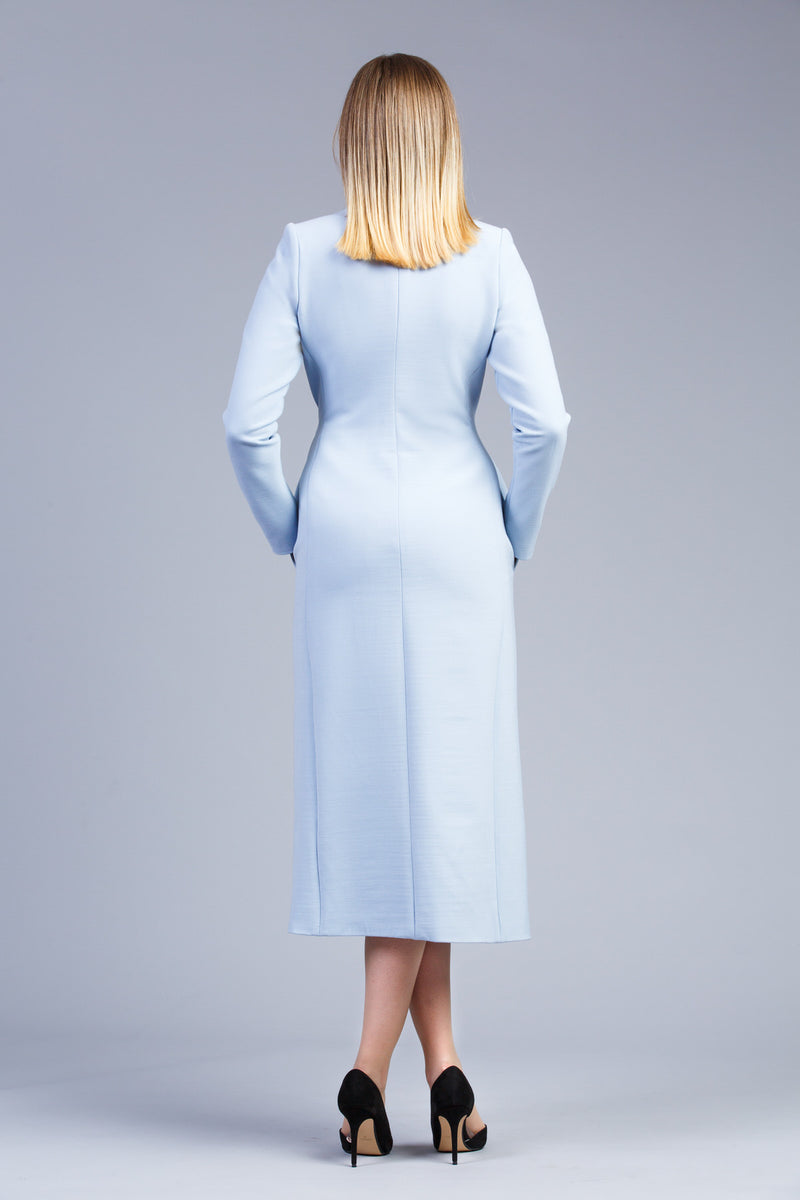 manteau chic en laine  