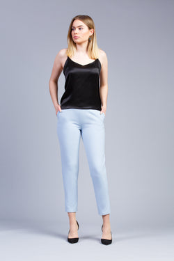 Pantalon droit fuselé  