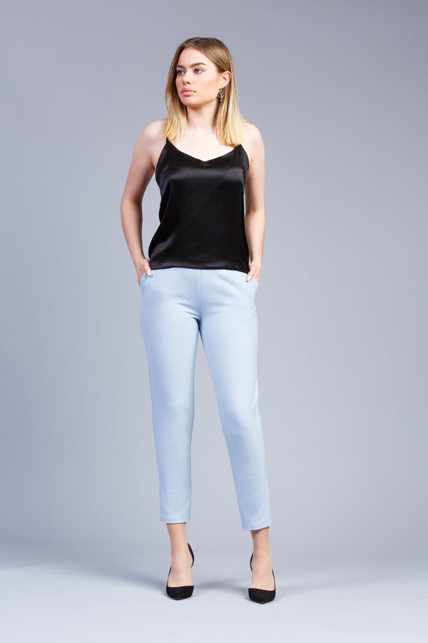 Pantalon droit fuselé  