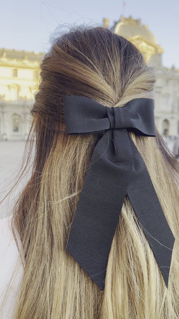 barrette gros grain , barrette cheveux pour été
