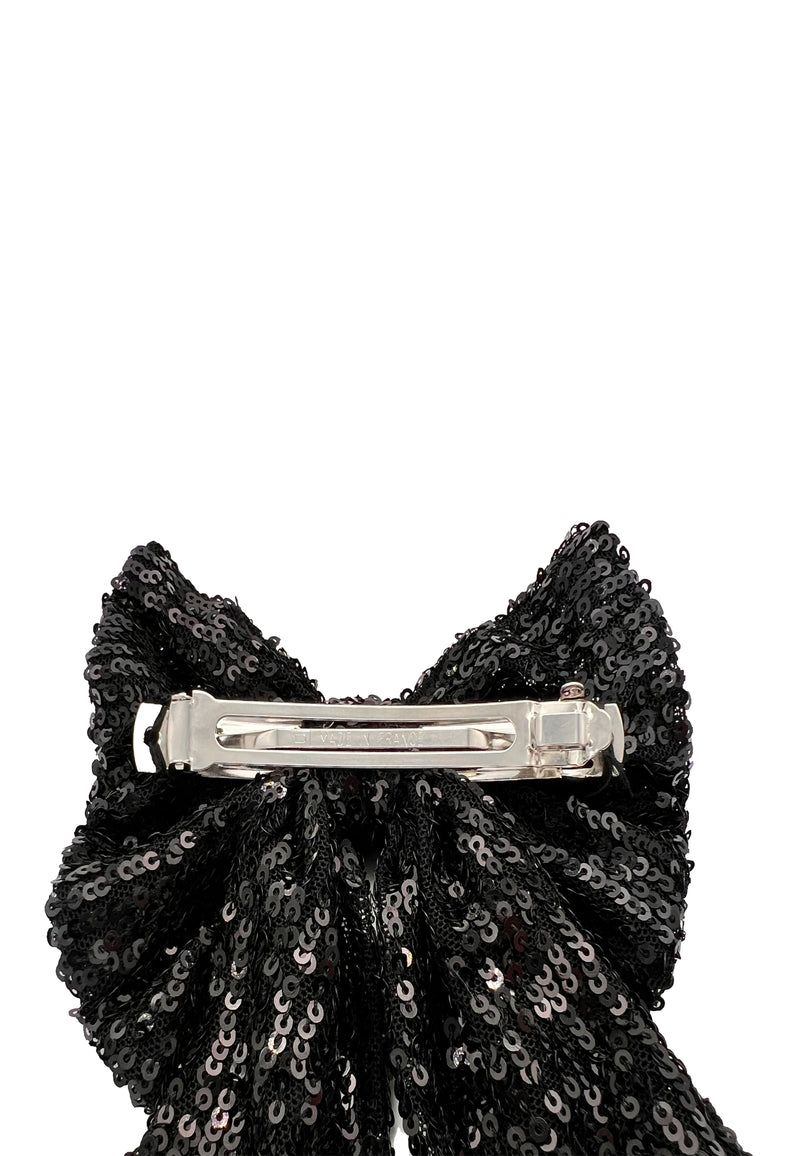 Barrette Brillante Noire