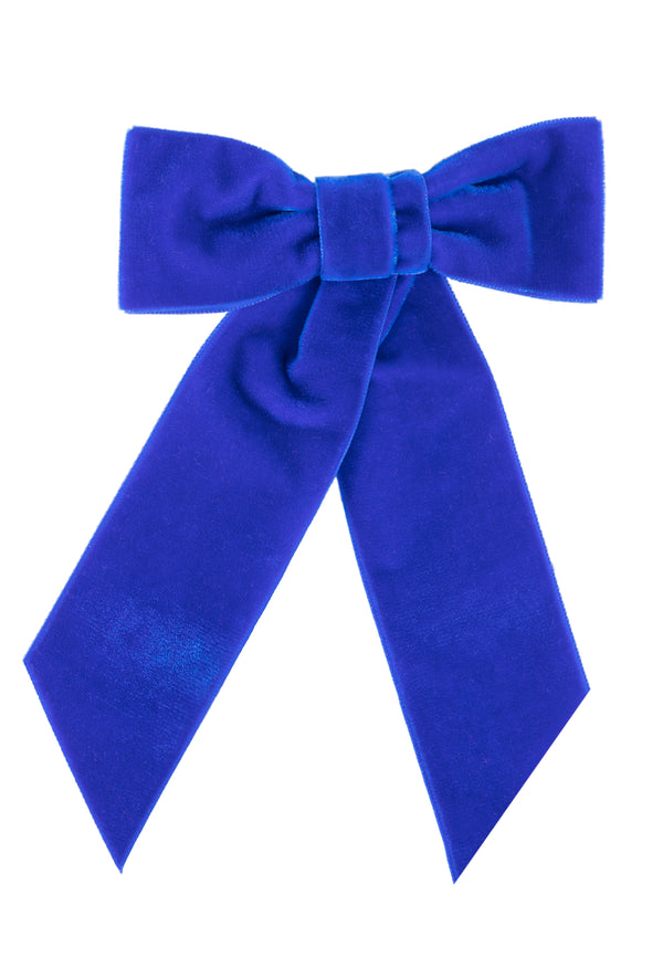 Barrette Noeud En Velours GM - ANI ARPÉ