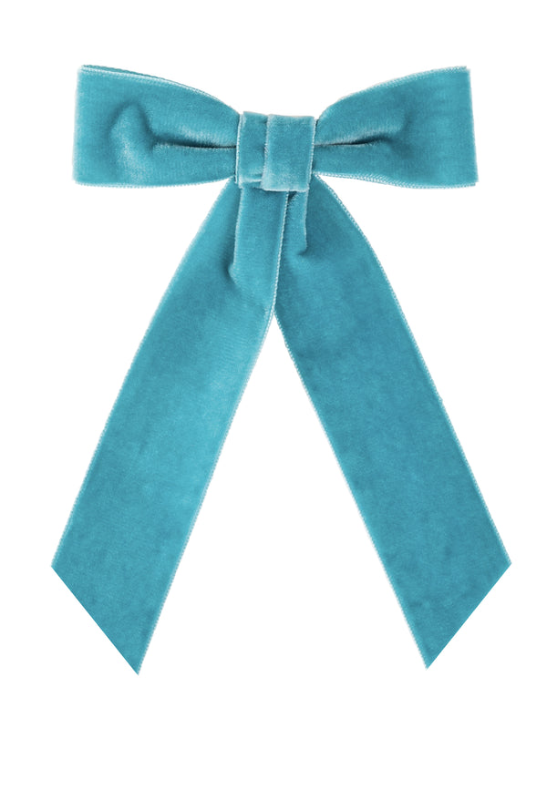 Barrette Noeud En Velours PM - ANI ARPÉ