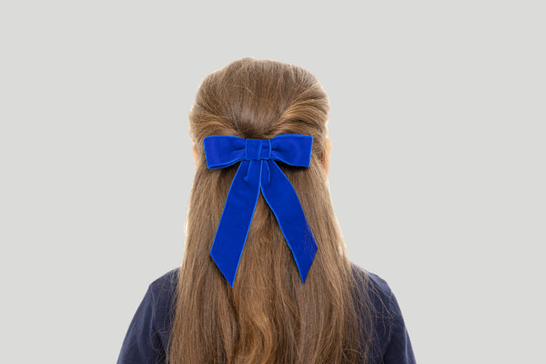 Barrette Noeud En Velours PM - ANI ARPÉ
