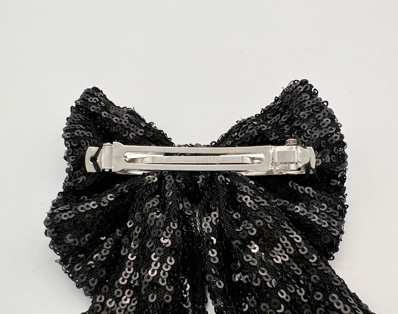 Barrette Brillante Noire
