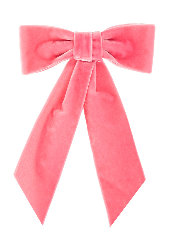 Barrette Noeud En Velours GM - ANI ARPÉ