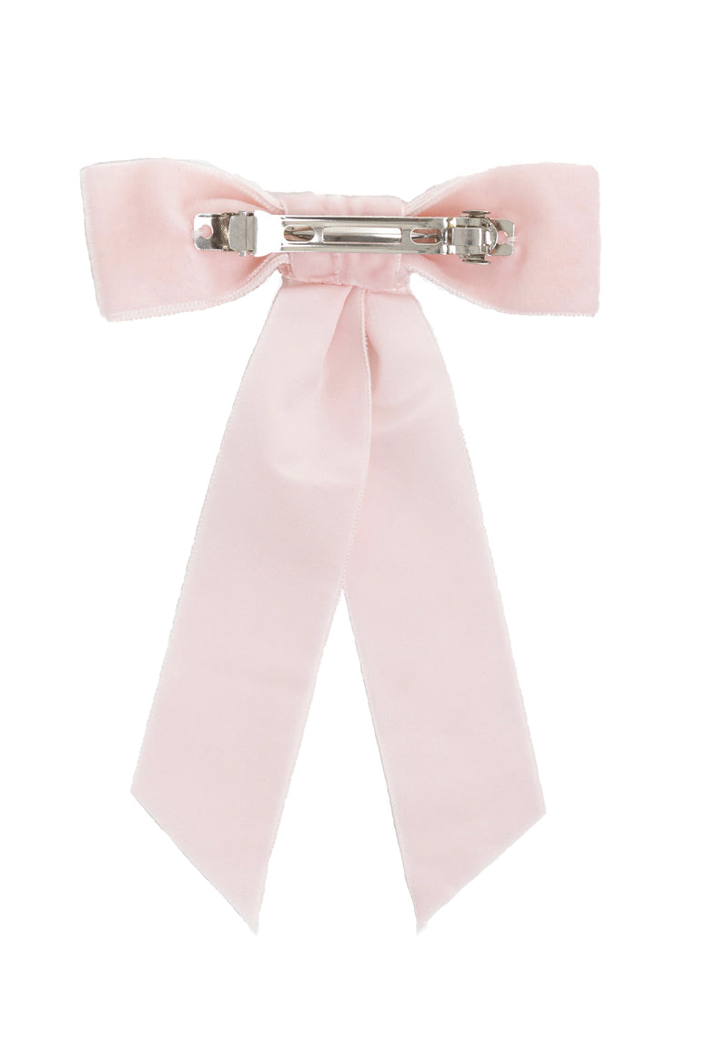 Barrette Noeud En Velours PM - ANI ARPÉ