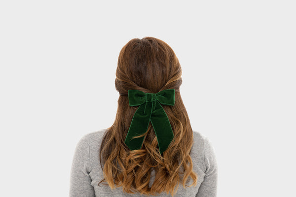 Barrette Noeud En Velours pour cheveux  femme- ANI ARPÉ